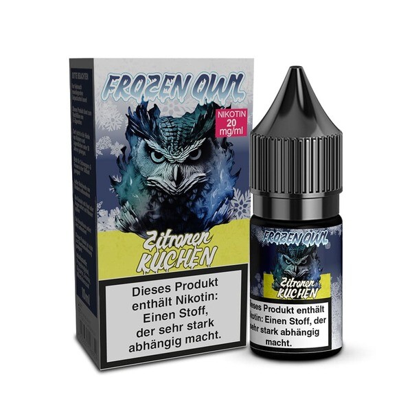 Liquid Zitronenkuchen - Frozen OWL Nikotinsalz 20mg Liquid Zitronenkuchen - Frozen OWL Nikotinsalz 20mg