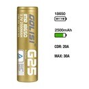 Golisi G25 Akku 18650 2500mAh/20A Golisi G25 Akku 18650 2500mAh/20A