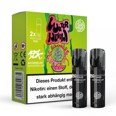 2x 187 Strassenbande Einweg Pod Waternelom 20mg Nikotinsalz 2ml