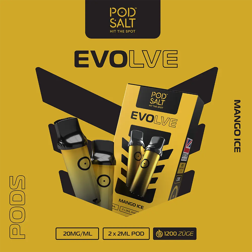 Pod Salt Evolve Pod - Mango Ice - 20mg Nikotinsalz