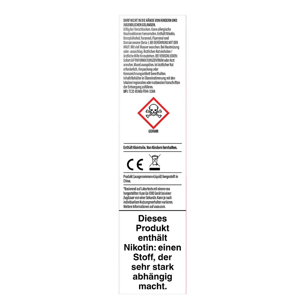 Vuse GO 1000 Berry Watermelon 20mg