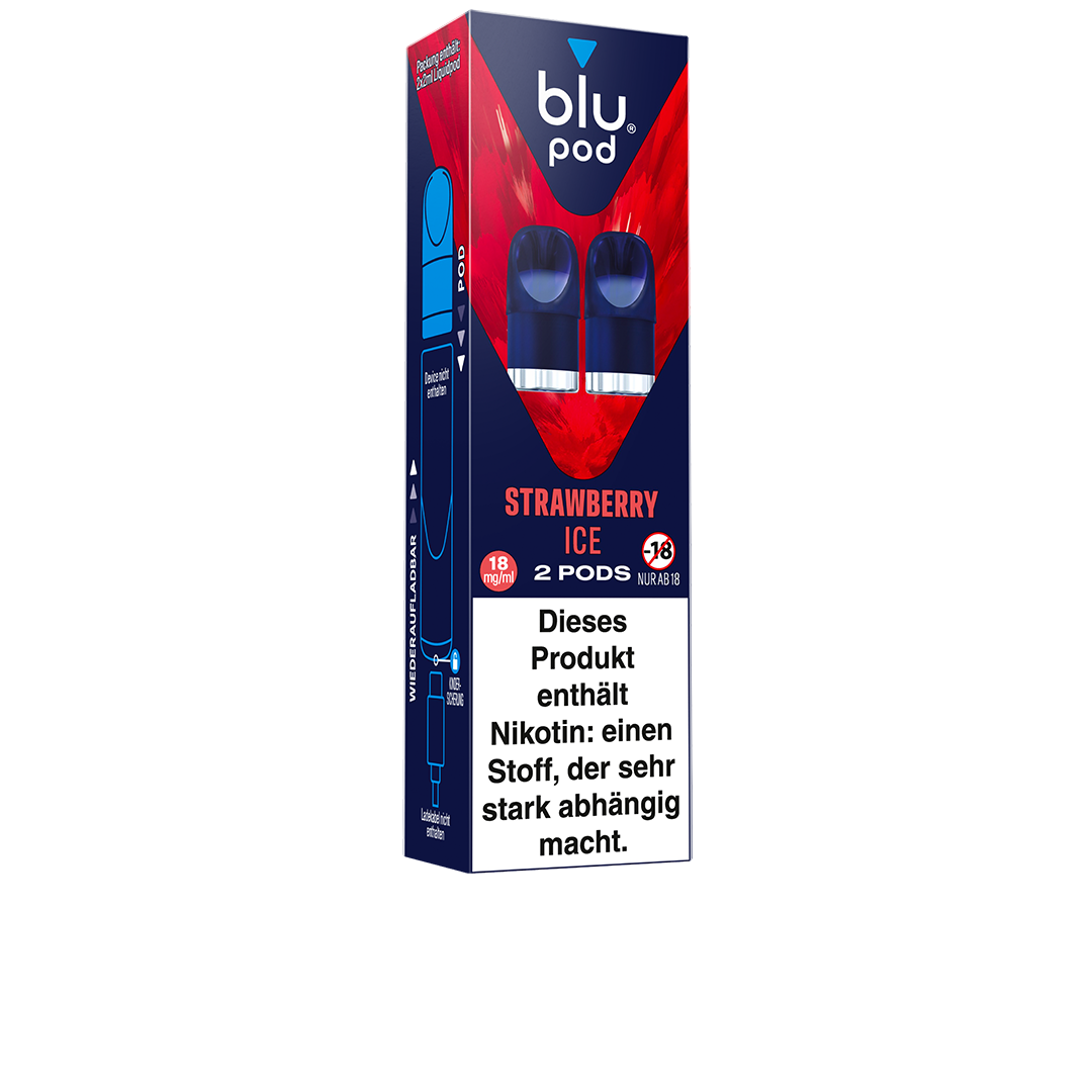 blu Pod STRAWBERRY ICE 18mg/ml blu Pod STRAWBERRY ICE 18mg/ml