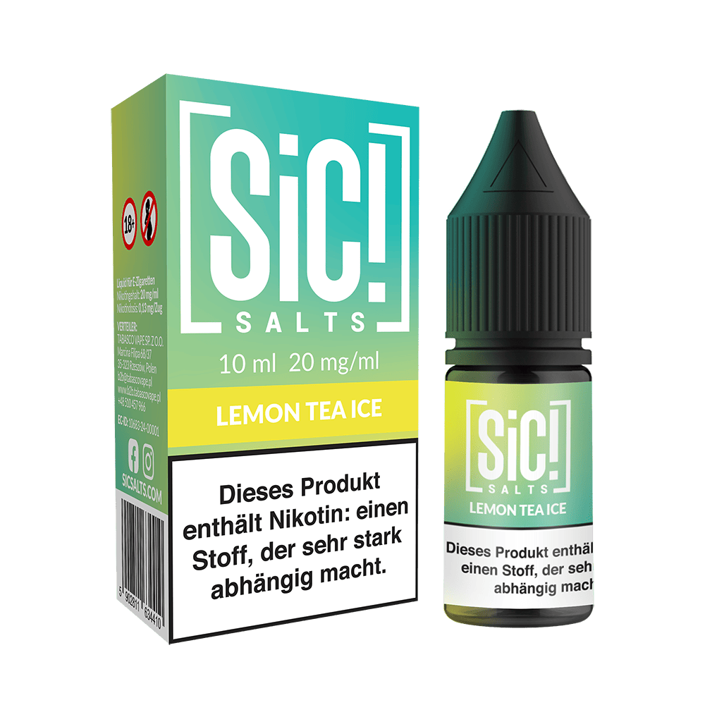 Liquid Lemon Tea Ice - SIC Nikotinsalz 20mg