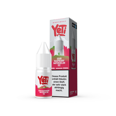 Liquid Sour Raspberry Watermelon Ice - Yeti Summit Nikotinsalz
