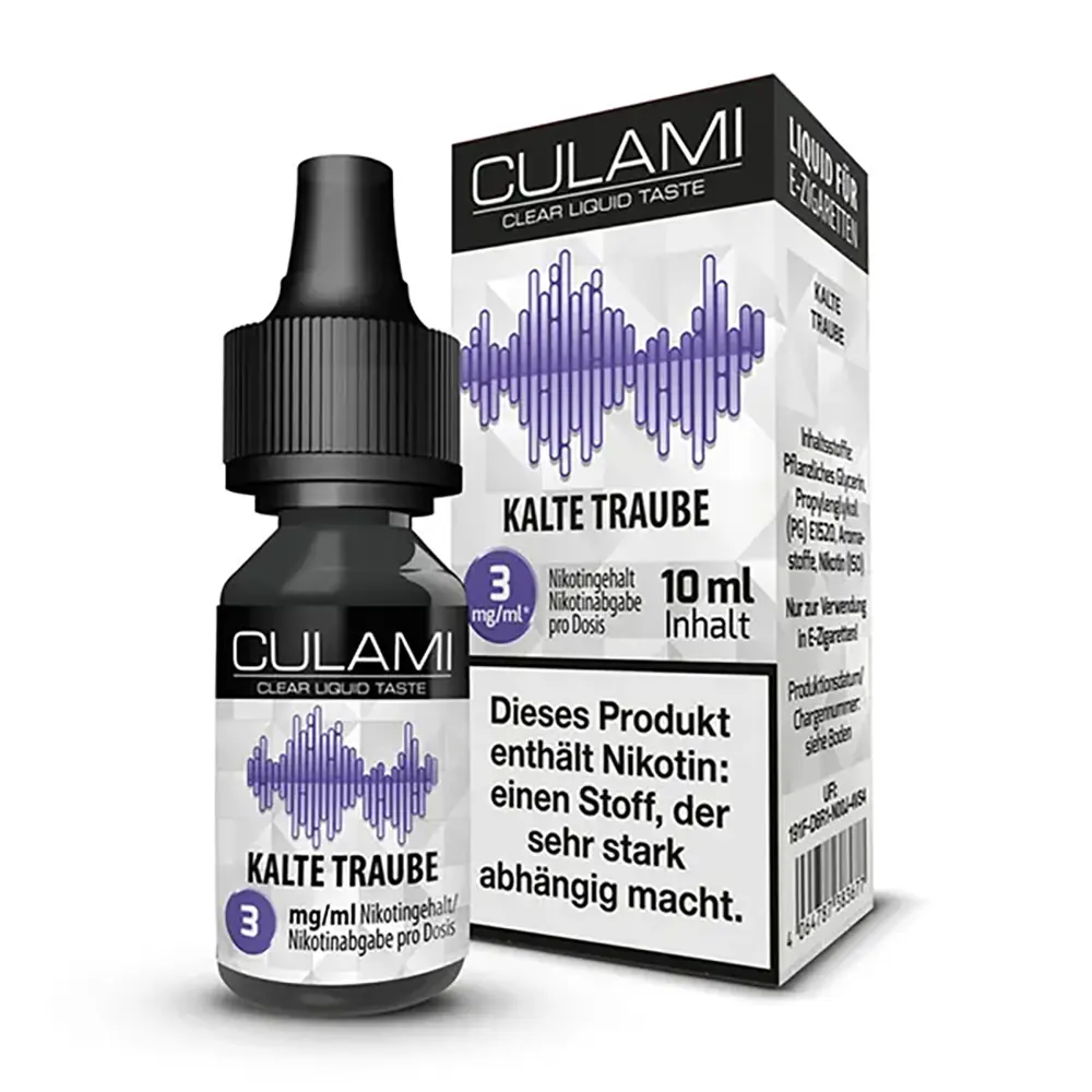 Liquid Kalte Traube - Culami 3mg
