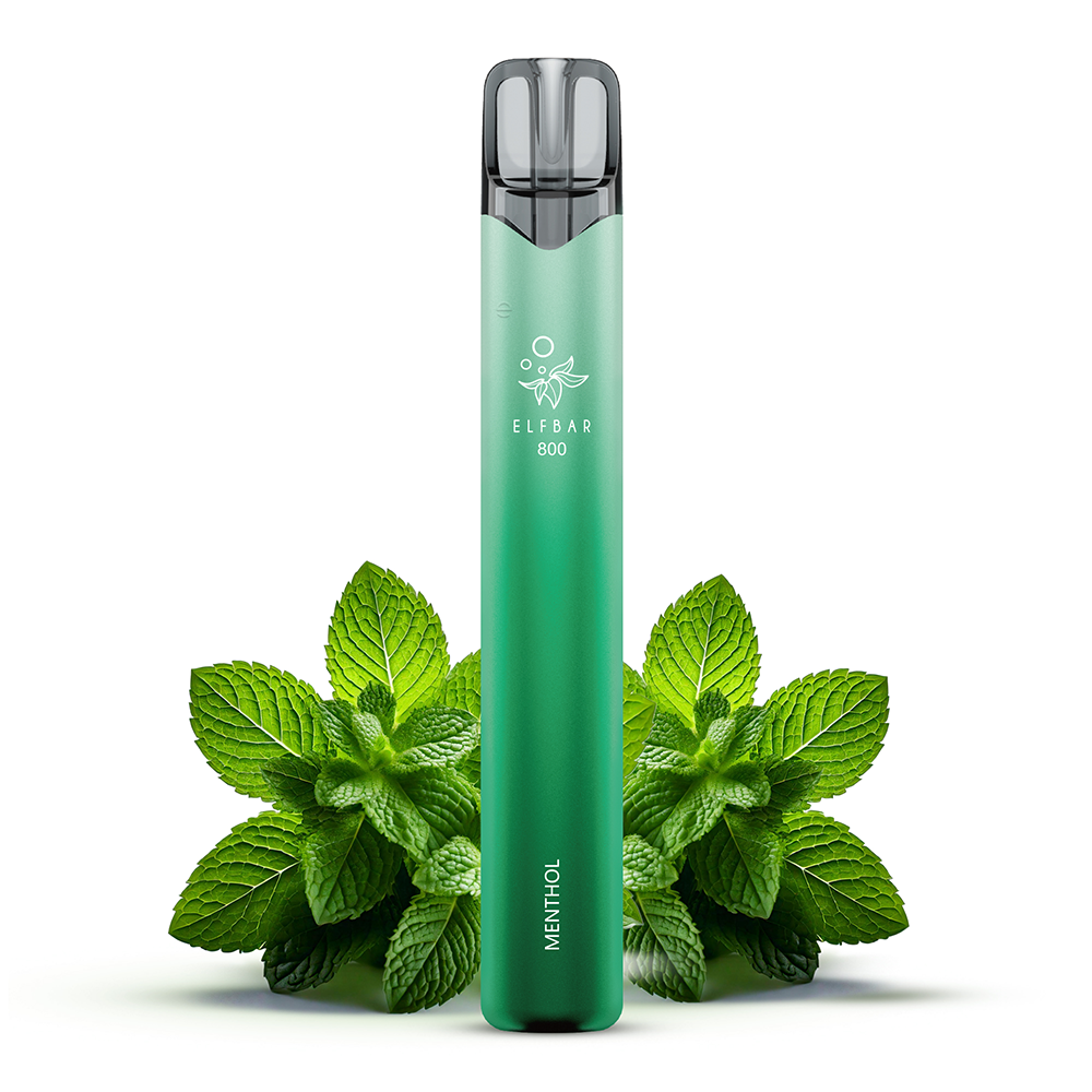 Elfbar 800 Einweg E-Zigarette - Menthol - 0mg  C Elfbar 800 Einweg E-Zigarette - Menthol - 0mg  C
