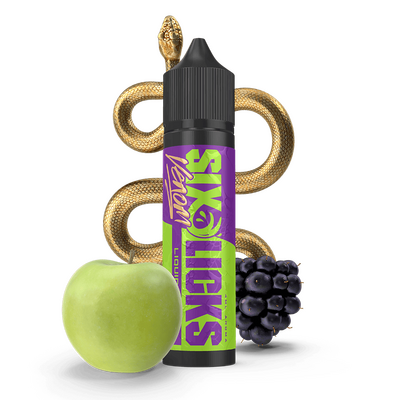 Six Licks Venom Longfill - Liquid Gold - 4ml in 60ml Flasche Six Licks Venom Longfill - Liquid Gold - 4ml in 60ml Flasche