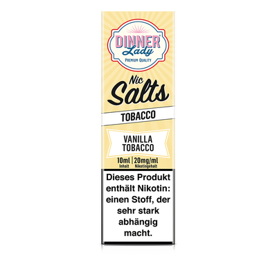 Liquid Vanilla Tobacco - Dinner Lady Nikotinsalz 20mg