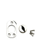 Dovpo Abyss Button Kit polished stainless steel circle