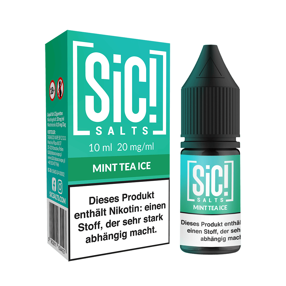 Liquid Mint Tea Ice - SIC Nikotinsalz 20mg Liquid Mint Tea Ice - SIC Nikotinsalz 20mg