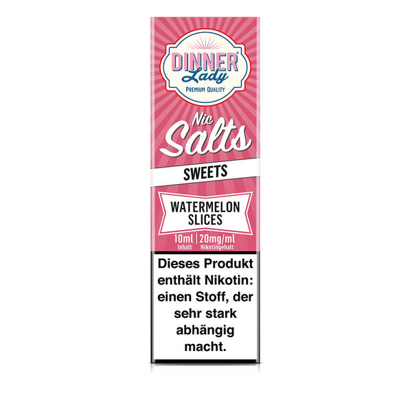 Liquid Watermelon Slices - Dinner Lady Nikotinsalz 20mg