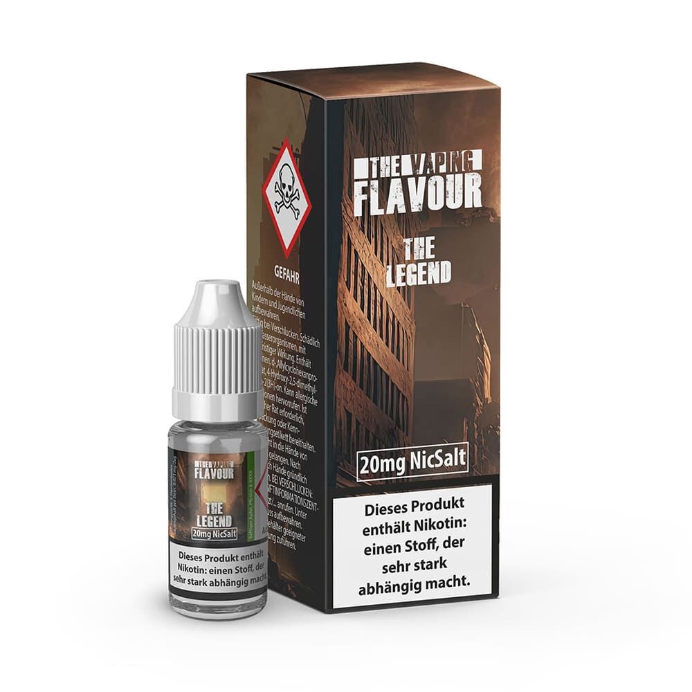 Liquid The Legend - The Vaping Flavour Nikotinsalz Liquid The Legend - The Vaping Flavour Nikotinsalz