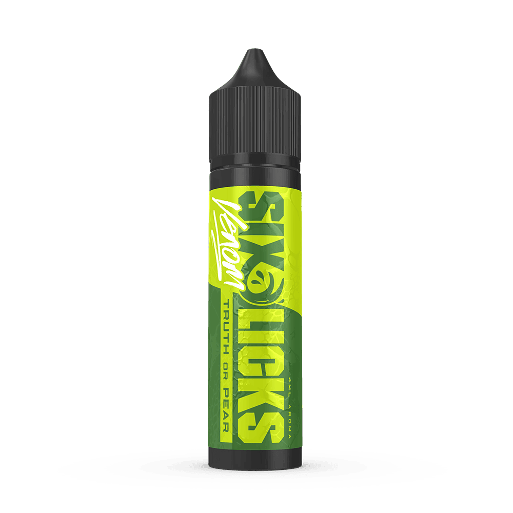 Six Licks Venom Longfill - Truth or Pear - 4ml in 60ml Flasche Six Licks Venom Longfill - Truth or Pear - 4ml in 60ml Flasche