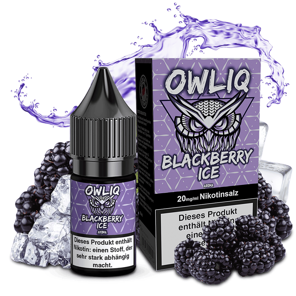 Liquid Blackberry Ice - OWLIQ Nikotinsalz 20mg