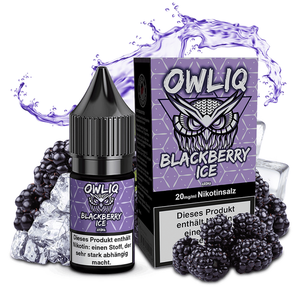 Liquid Blackberry Ice - OWLIQ Nikotinsalz 20mg Liquid Blackberry Ice - OWLIQ Nikotinsalz 20mg