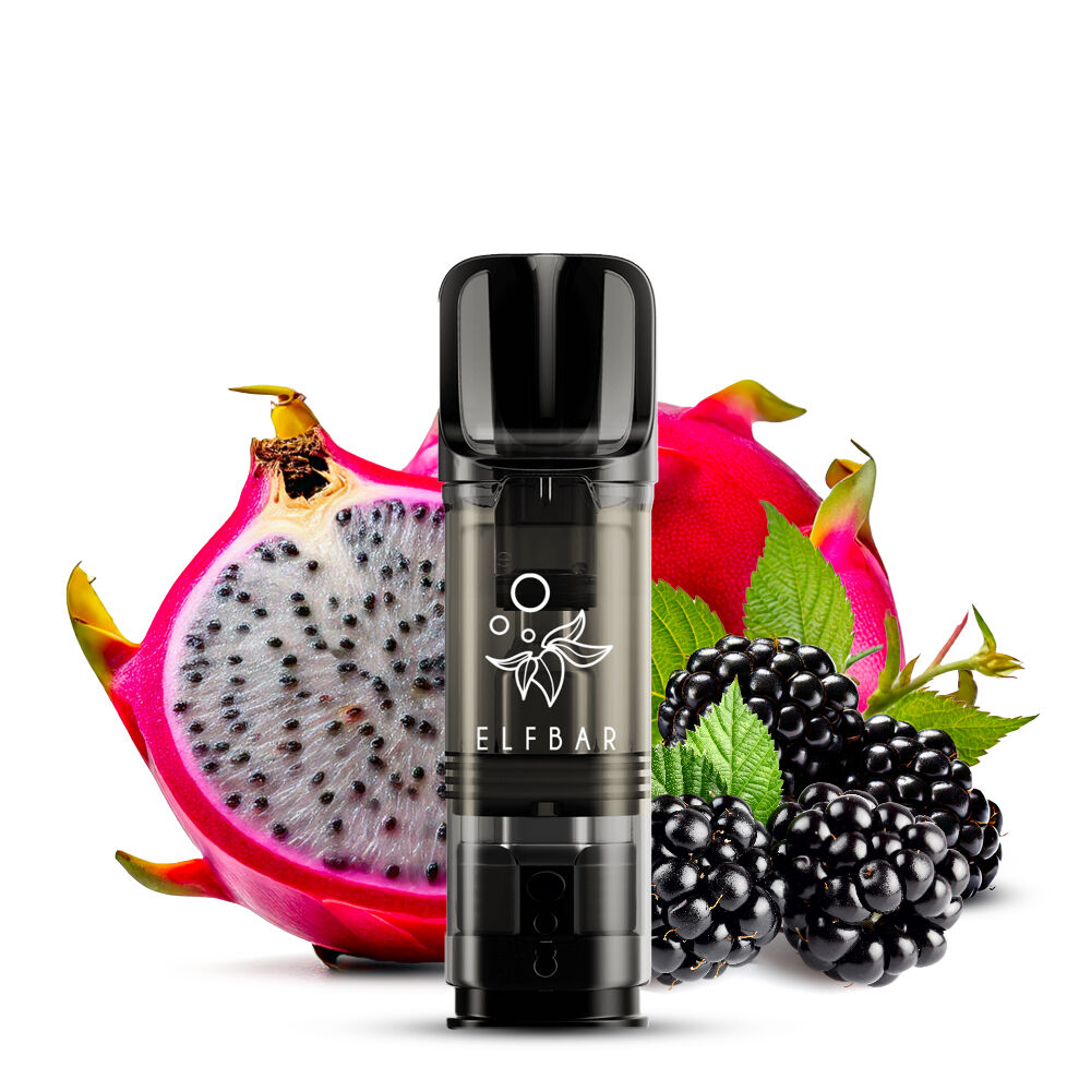 Elfbar Elfa Einweg Pod Dragon Fruit Blackberry 20mg Nikotinsalz 2ml