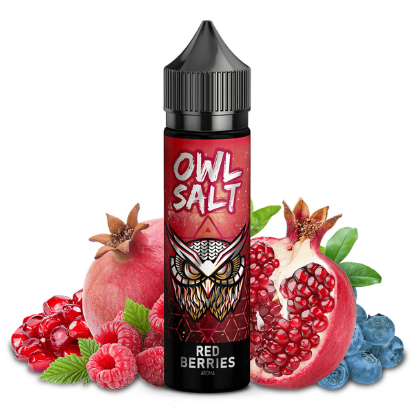 OWL Salt Aroma Longfill - Red Berries - 10ml in 60ml Flasche C OWL Salt Aroma Longfill - Red Berries - 10ml in 60ml Flasche C