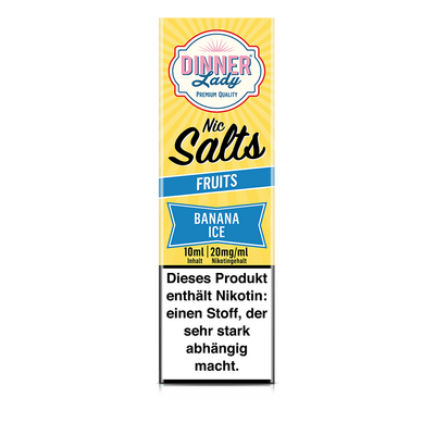 Liquid Banana Ice - Dinner Lady Nikotinsalz 20mg