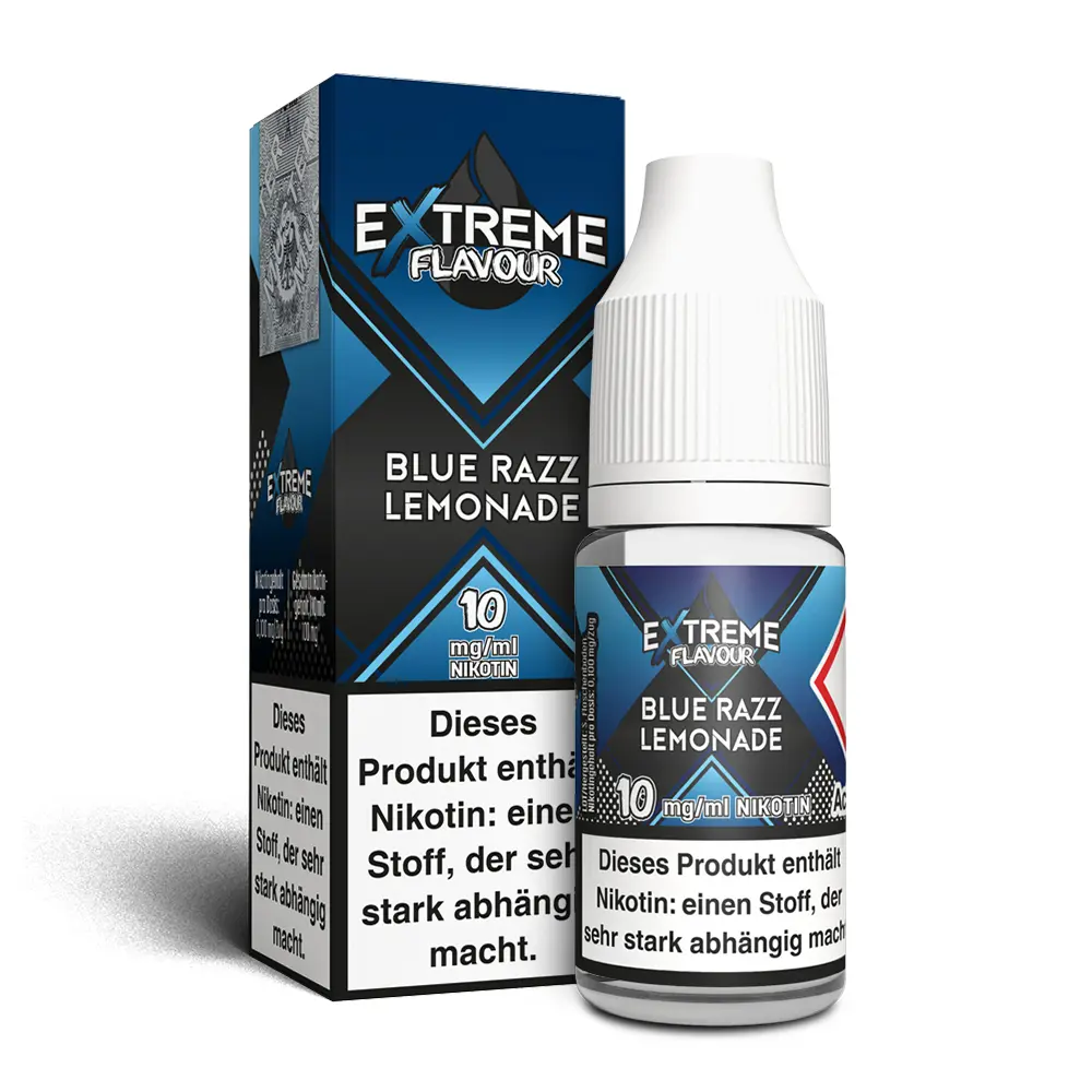 Liquid Blue Razz Lemonade - Extreme Flavour Overdosed Hybrid Nikotinsalz