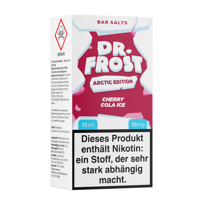 Liquid Cherry Cola Ice - Dr. Frost Nikotinsalz 10mg Liquid Cherry Cola Ice - Dr. Frost Nikotinsalz 10mg