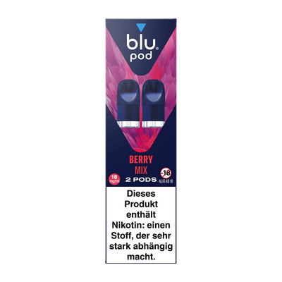 blu Pod BERRY MIX 18mg/ml (neue VPE) blu Pod BERRY MIX 18mg/ml (neue VPE)