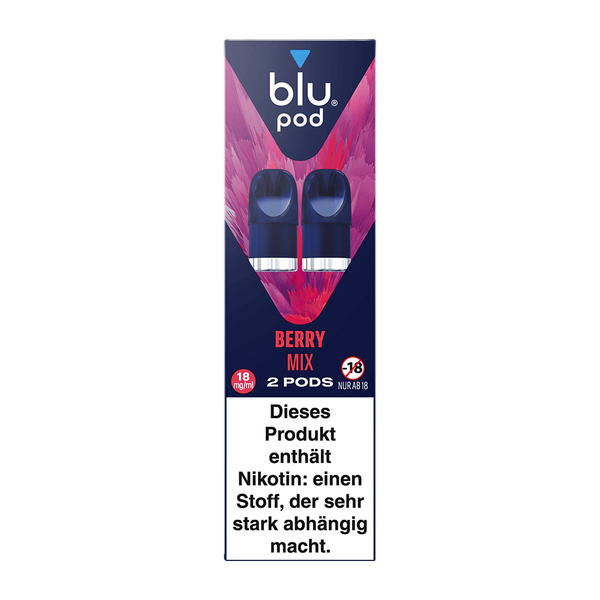 blu Pod BERRY MIX 18mg/ml (neue VPE) blu Pod BERRY MIX 18mg/ml (neue VPE)