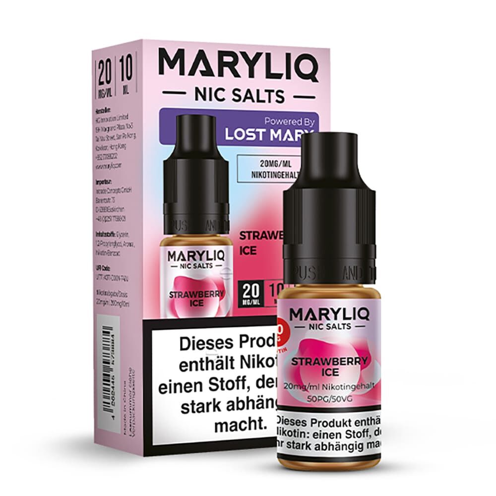 Liquid Strawberry Ice - Maryliq Nikotinsalz