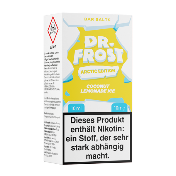 Liquid Coconut Lemonade Ice - Dr. Frost Nikotinsalz