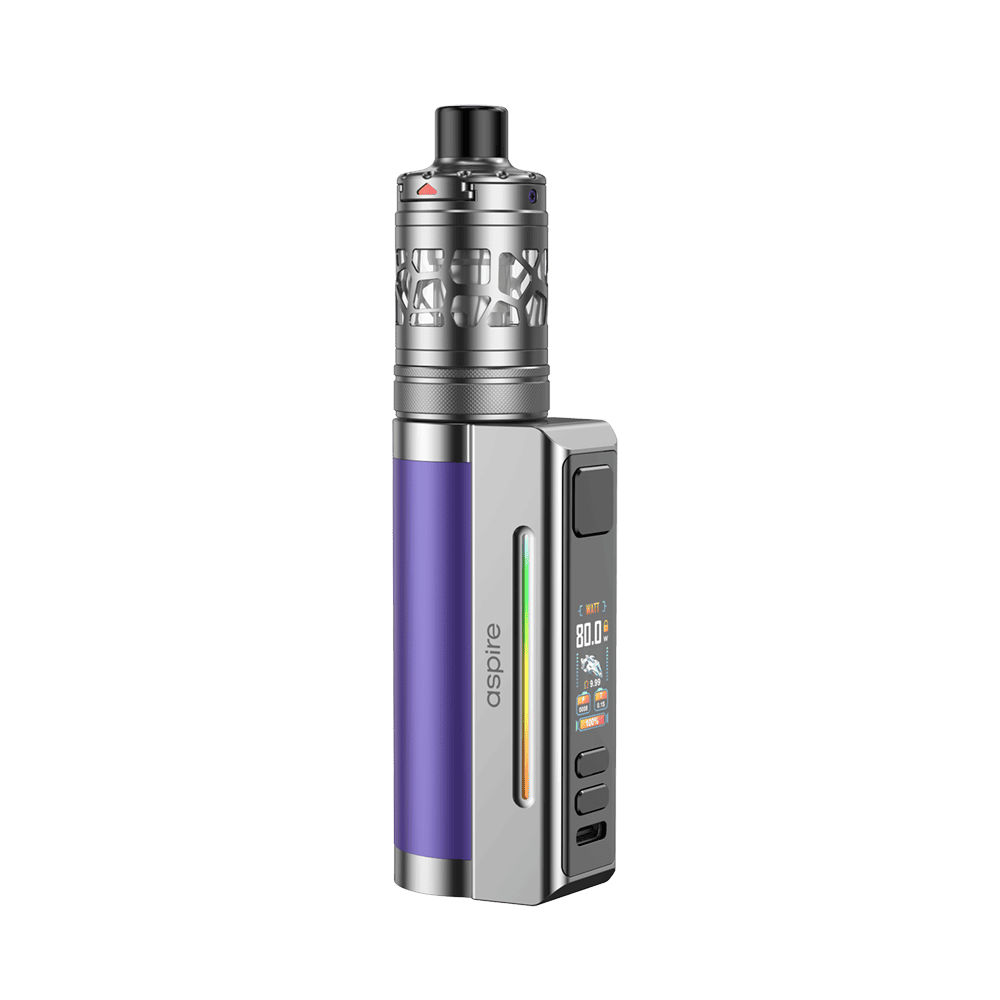 Aspire Zelos M80 Kit Purple Silver Aspire Zelos M80 Kit Purple Silver
