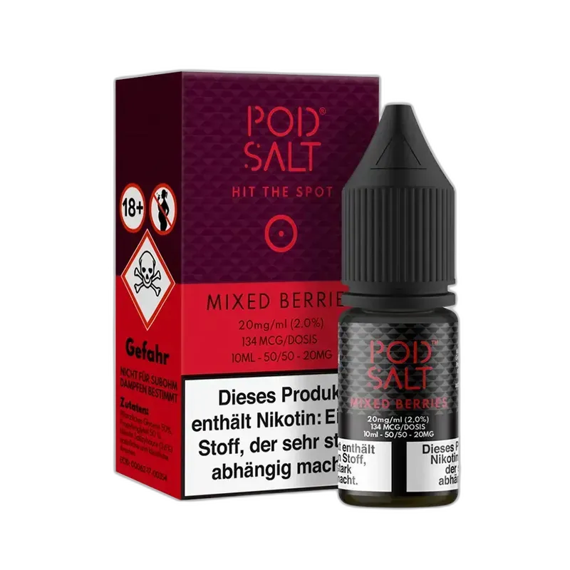 Liquid Mixed Berries - Pod Salt Core Nikotinsalz