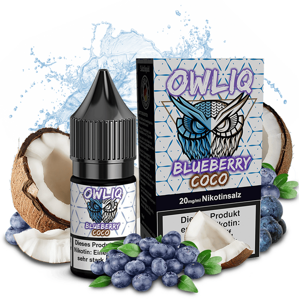 Liquid Blueberry Coco - OWLIQ Nikotinsalz Liquid Blueberry Coco - OWLIQ Nikotinsalz