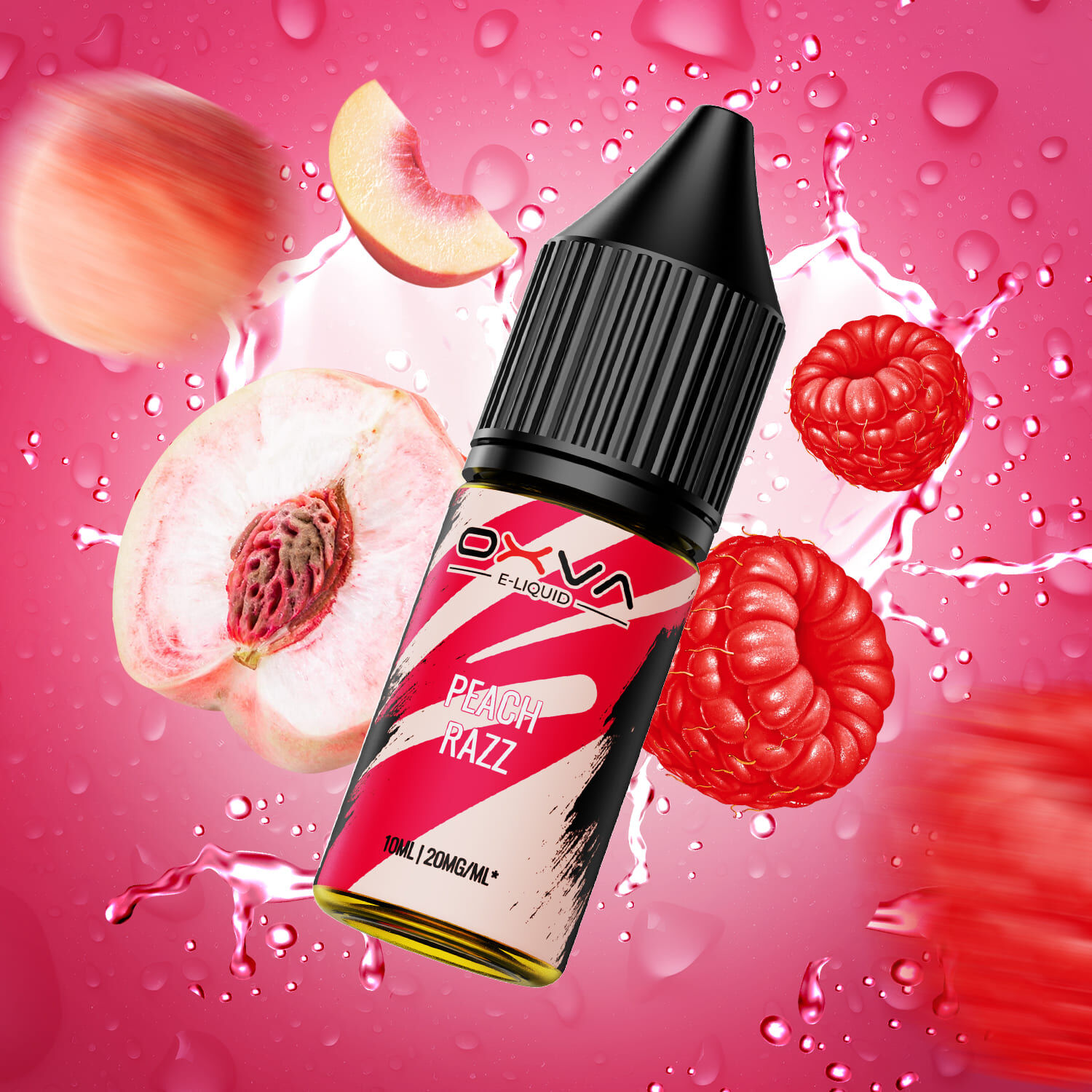 Liquid Peach Razz - Oxva E-Liquid Nikotinsalz