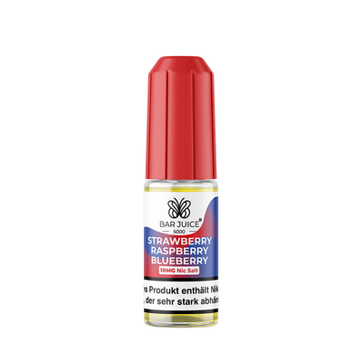 Bar Juice 5000 Nikotinsalz - Strawberry Raspberry Blueberry - Liquid 10mg 10ml