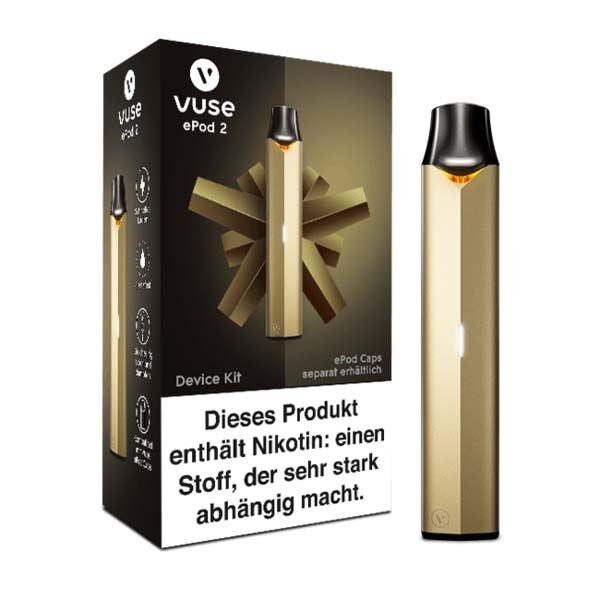Vuse ePod 2 Device Kit Gold Vuse ePod 2 Device Kit Gold