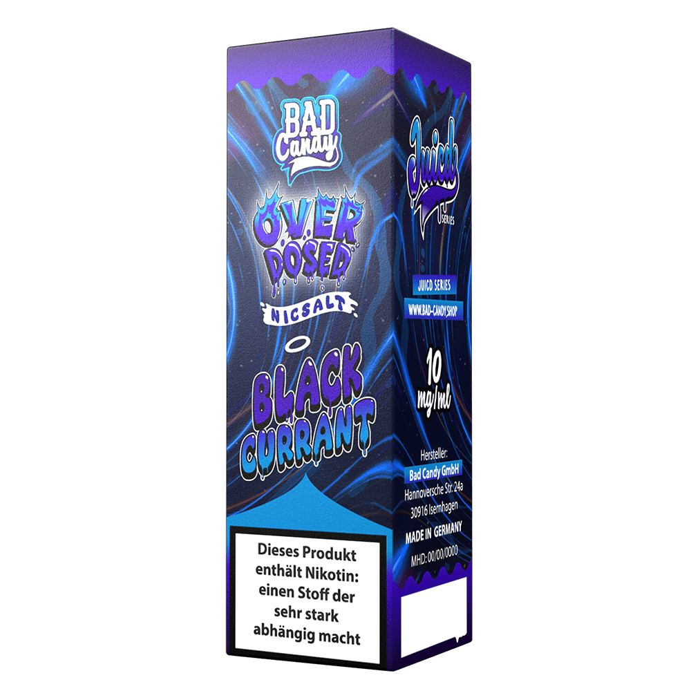 Liquid Blackcurrant Lemonade - Bad Candy Nikotinsalz Liquid Blackcurrant Lemonade - Bad Candy Nikotinsalz