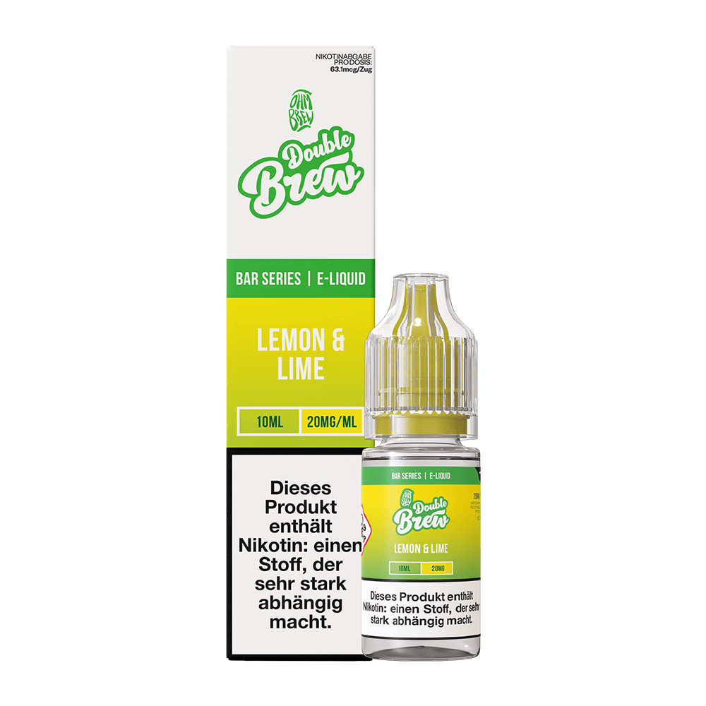 Double Brew Nikotinsalz - Lemon & Lime - 10ml Liquid 20mg  C