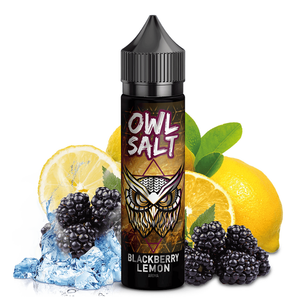 OWL Salt Aroma Longfill - Blackberry Lemon - 10ml in 60ml Flasche C OWL Salt Aroma Longfill - Blackberry Lemon - 10ml in 60ml Flasche C