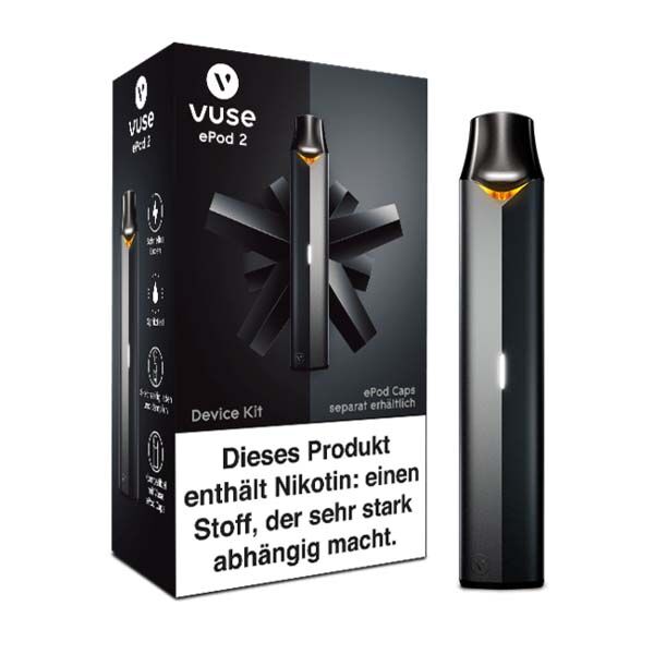 Vuse ePod 2 Device Kit Schwarz Vuse ePod 2 Device Kit Schwarz