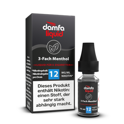 damfaliquid 3 Fach Menthol V2 3mg 10ml