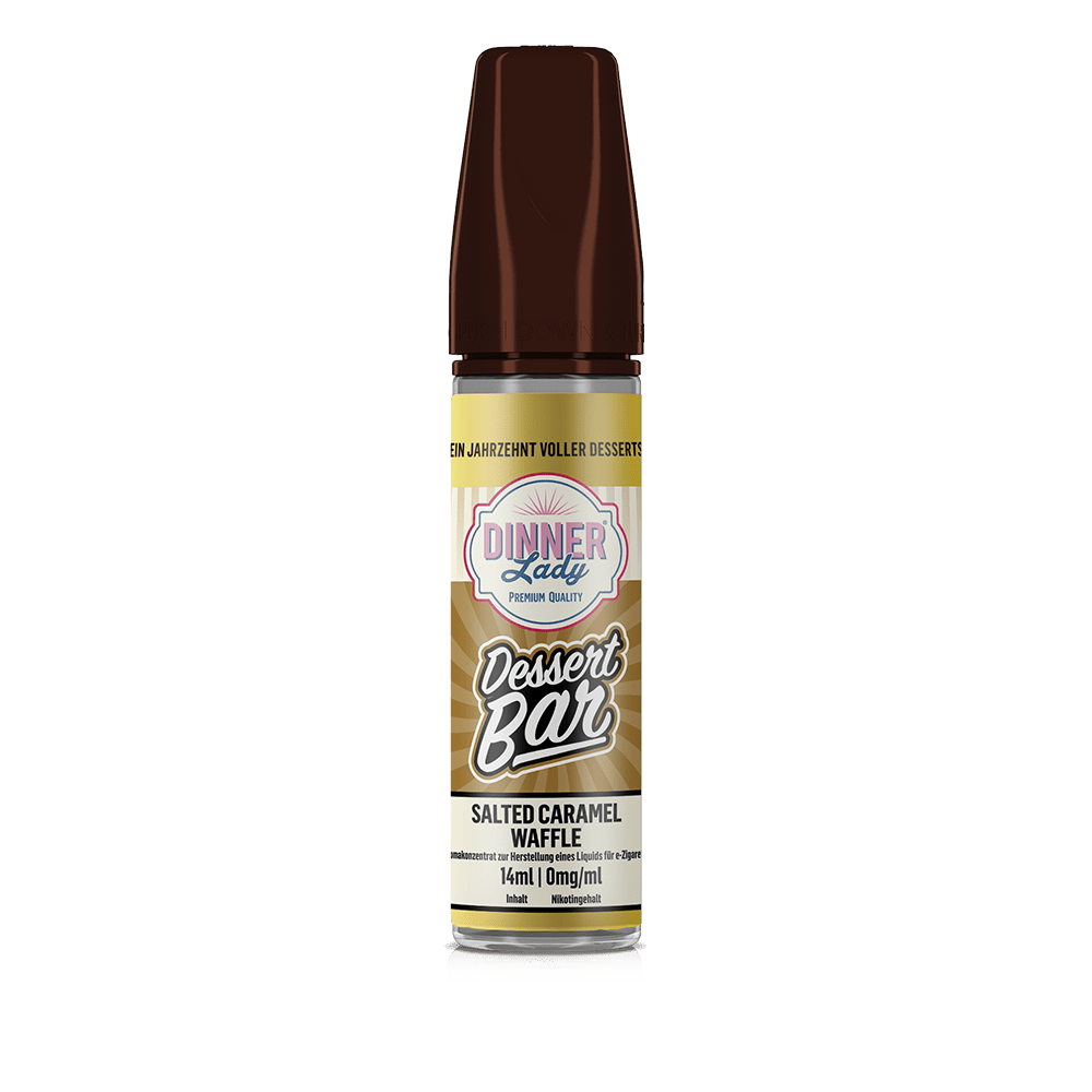 Dinner Lady Aroma Longfill - Salted Caramel Waffle - 14ml in 60ml Flasche  C