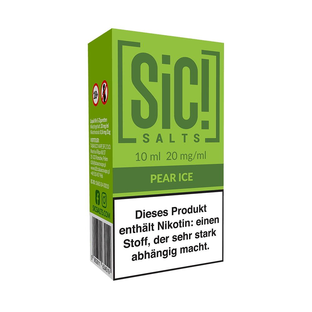 Liquid Pear Ice - SIC Nikotinsalz 20mg Liquid Pear Ice - SIC Nikotinsalz 20mg
