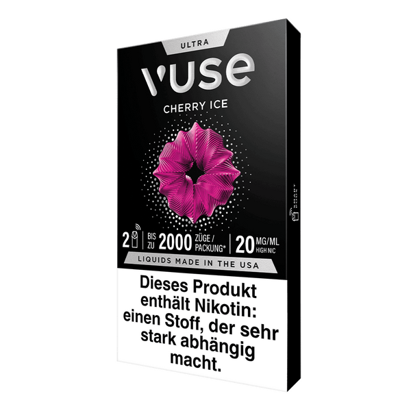 2x Vuse Ultra Pods Cherry Ice 20mg 2x Vuse Ultra Pods Cherry Ice 20mg