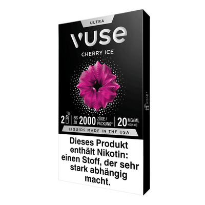 2x Vuse Ultra Pods Cherry Ice 20mg