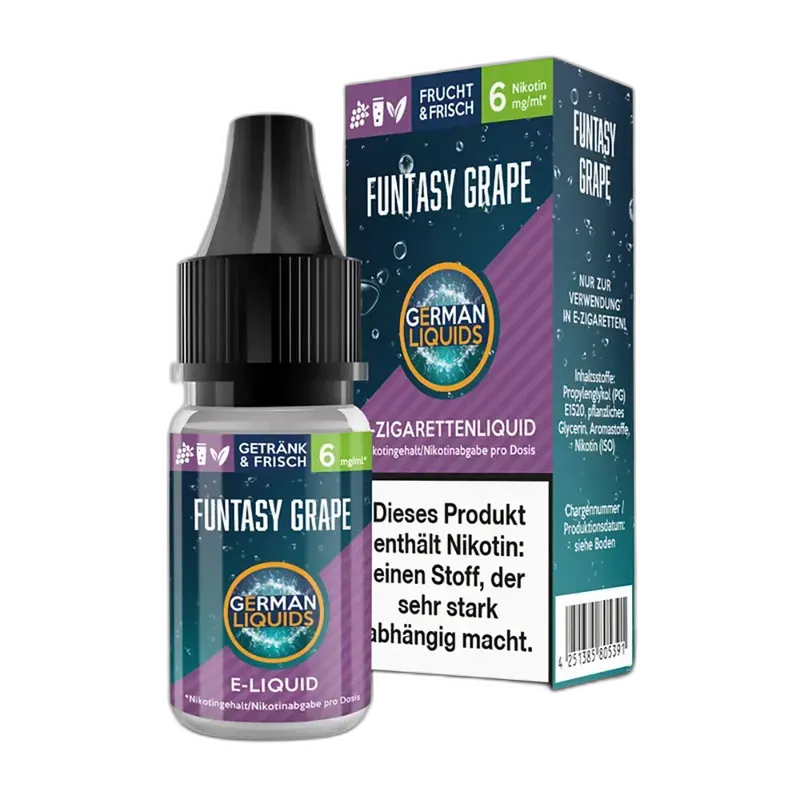 German Liquids Funtasy Grape 6mg