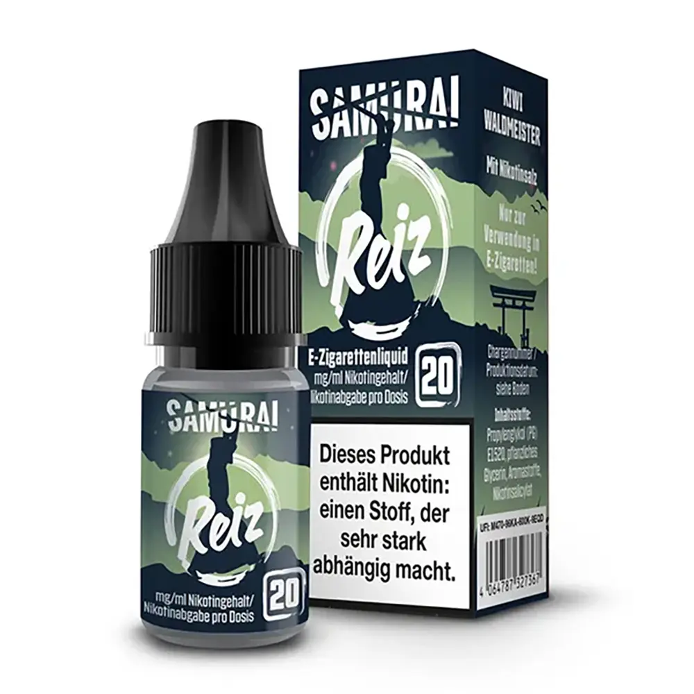 Liquid Reiz - Samurai Nikotinsalz 20mg Liquid Reiz - Samurai Nikotinsalz 20mg