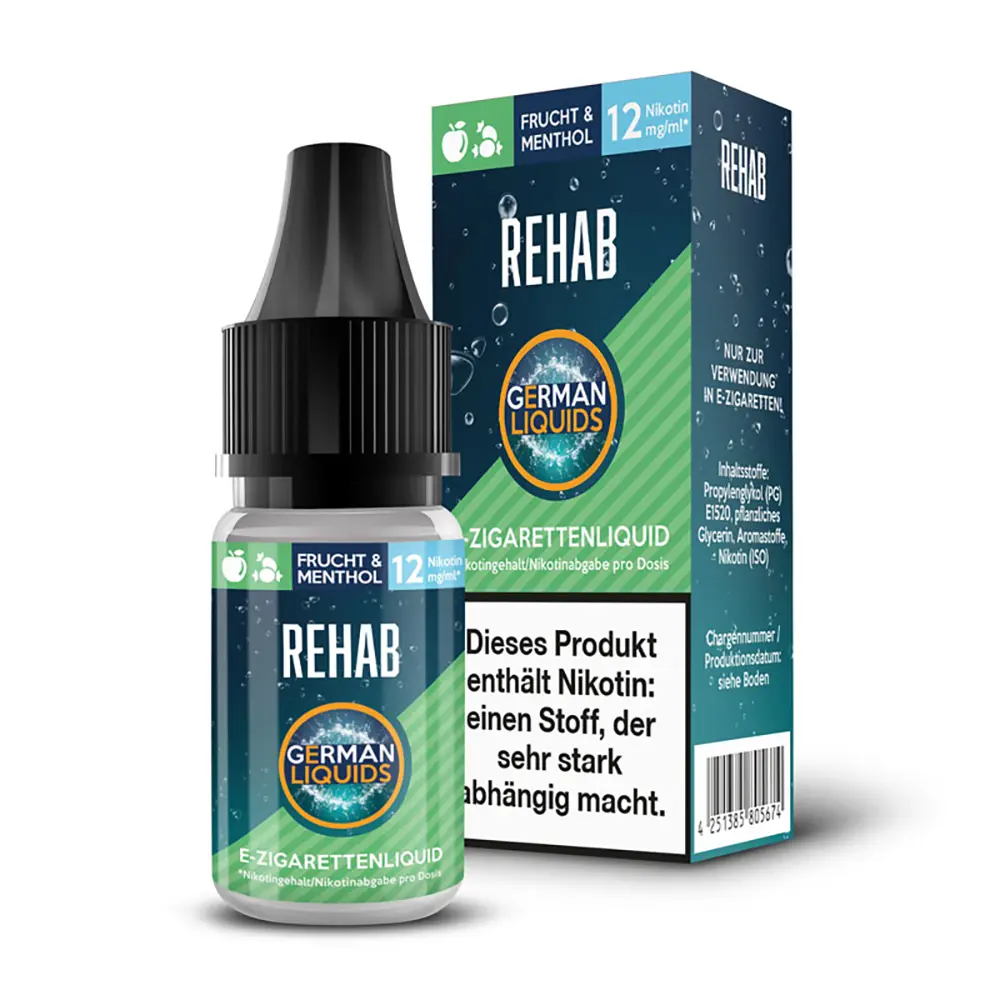 Liquid Rehab 12 mg - German Liquids Liquid Rehab 12 mg - German Liquids