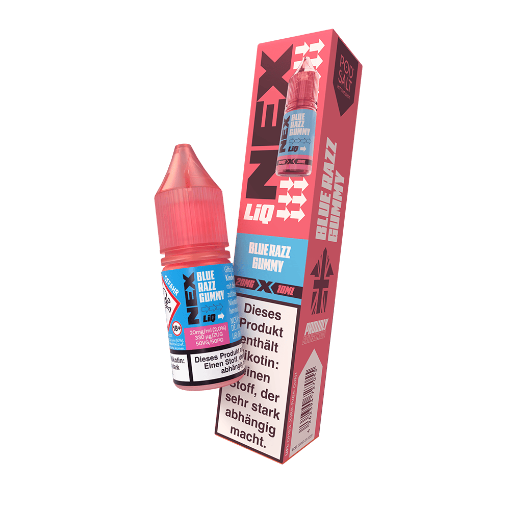 Liquid Blue Razz Gummy - Nex Liq Nikotinsalz Liquid Blue Razz Gummy - Nex Liq Nikotinsalz