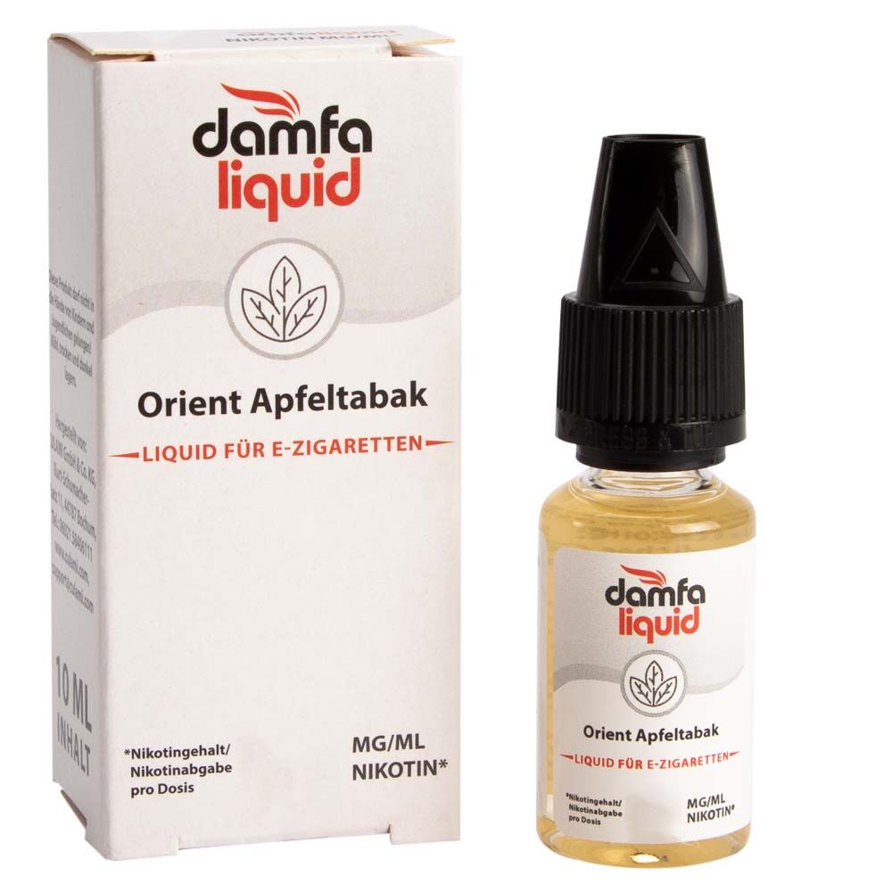 damfaliquid Orient Apfeltabak 0mg 10ml 