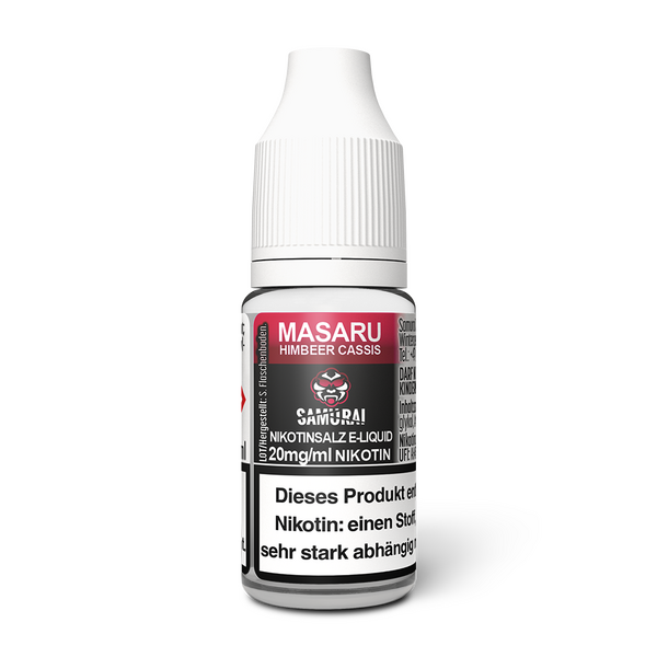 Liquid Masaru Himbeer Cassis - Samurai Nikotinsalz