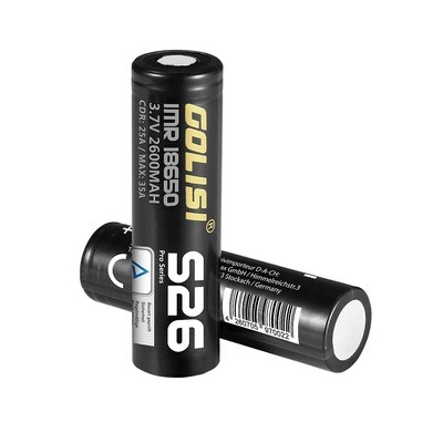 Golisi S26 Akku 18650 2600mAh/25A Golisi S26 Akku 18650 2600mAh/25A